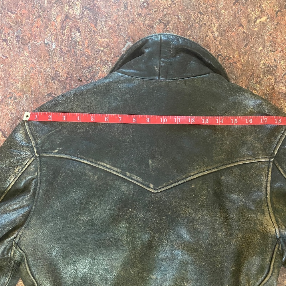 Distressed Motorcycle Jacket - Picture 2 of 16